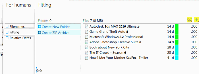 File names inteligent shortening