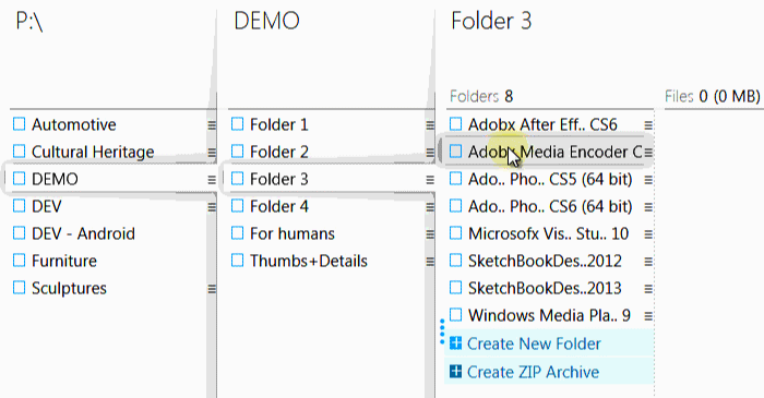Smart shortening of folder names